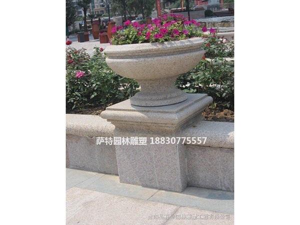 喷泉花盆
